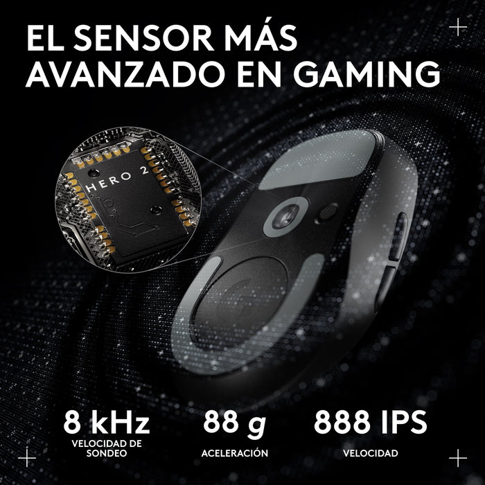 EAN 5099206130074 - Logitech G PRO X SUPERLIGHT 2c ratón Juego Ambidextro RF inalámbrico 44000 DPI imagen 12