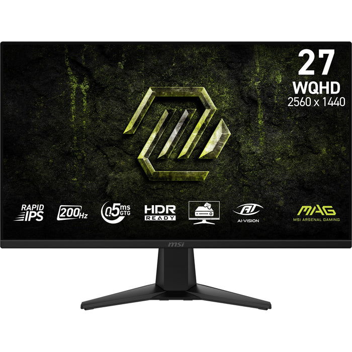 EAN 4711377386302 - MSI MAG 275QF E20 pantalla para PC 68,6 cm (27") 2560 x 1440 Pixeles Wide Quad HD LCD Negro imagen 2