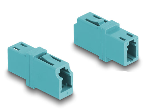 EAN 4043619879878 - DeLOCK 87987 adaptador de fibra óptica 1 pieza(s) Color aguamarina imagen 2