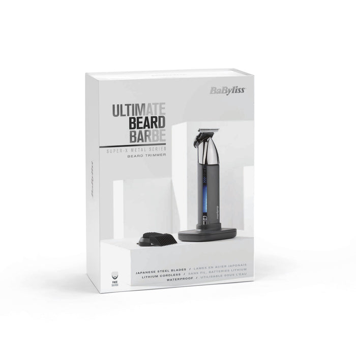 EAN 3030050188028 - BaByliss Super-X Metal T996E depiladora para la barba Batería 13 1,2 cm Mojado y seco Negro imagen 15