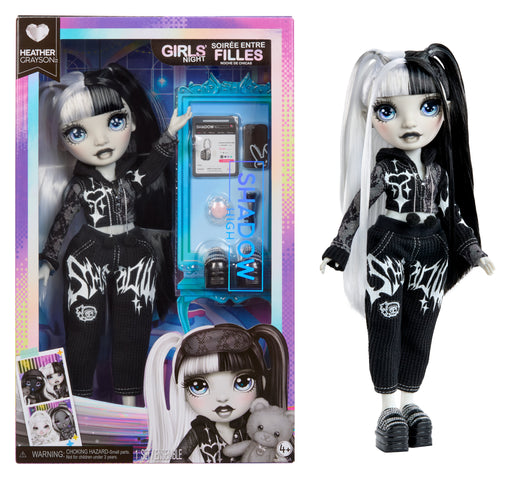 EAN 35051597865 - Rainbow High Shadow High Fashion Doll Girls' Night - Heather (black/white hair) imagen 1