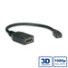 EAN 7611990123704 - ROLINE 11.04.5584 cable HDMI 0,15 m HDMI tipo A (Estándar) HDMI tipo D (Micro) Negro imagen 2