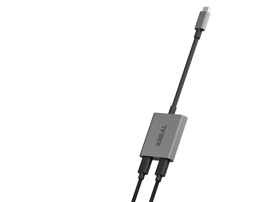 EAN 6976143801108 - XREAL X7007 hub de interfaz USB 2.0 Type-C Gris imagen 2