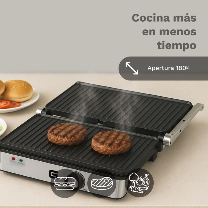 EAN 8426156018829 - Grunkel GRL-EXTREME parrilla eléctrica de contacto imagen 4