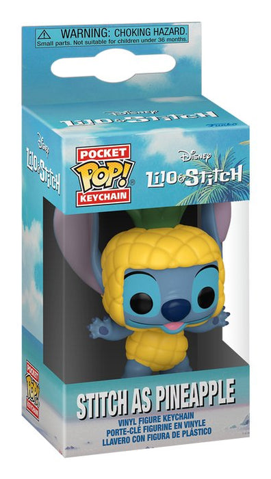EAN 0889698872096 - FUNKO POP! KEYCHAIN Stitch as Pineapple Llavero de anilla Multicolor imagen 2