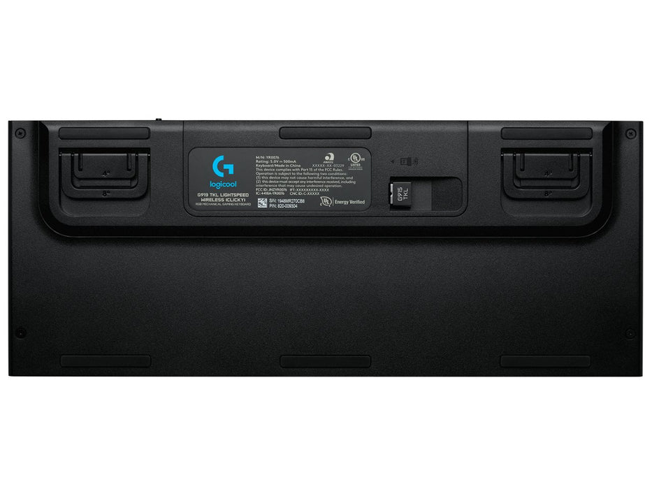 EAN 5099206099692 - Logitech G G915 TKL teclado Juego RF Wireless + Bluetooth AZERTY Belga Carbono imagen 8