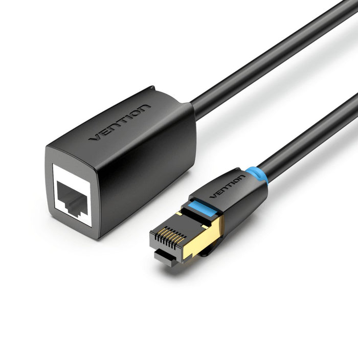 EAN 6922794744967 - Vention IKHBI cable de red Negro 3 m Cat8 SF/UTP (S-FTP) Alrededor imagen 1