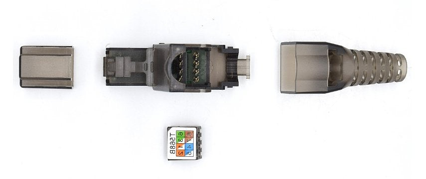 EAN 8054392614804 - WP WPC-MDP-88-6AUP-TL conector RJ-45 Negro, Translúcido imagen 3