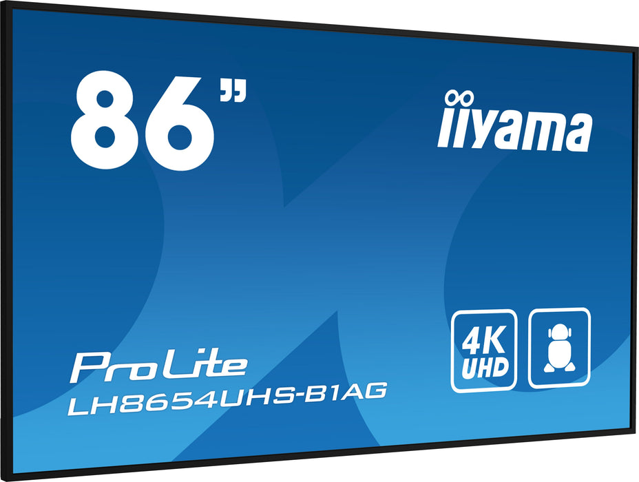EAN 4948570121021 - iiyama To Be Updated 2,17 m (85.6") LED Wifi 4K Ultra HD Negro imagen 4