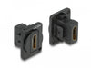 EAN 4043619878109 - DeLOCK 87810 cambiador de género para cable Negro imagen 1
