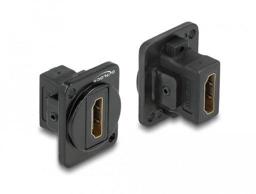 EAN 4043619878109 - DeLOCK 87810 cambiador de género para cable Negro imagen 1