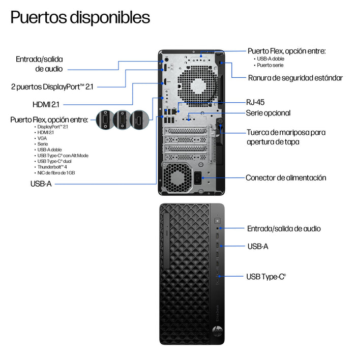 EAN 0821844980590 - HP EliteDesk 8 Tower G1i Desktop AI PC Intel Core Ultra 7 265 16 GB DDR5-SDRAM 512 GB SSD Windows 11 Pro  imagen 3