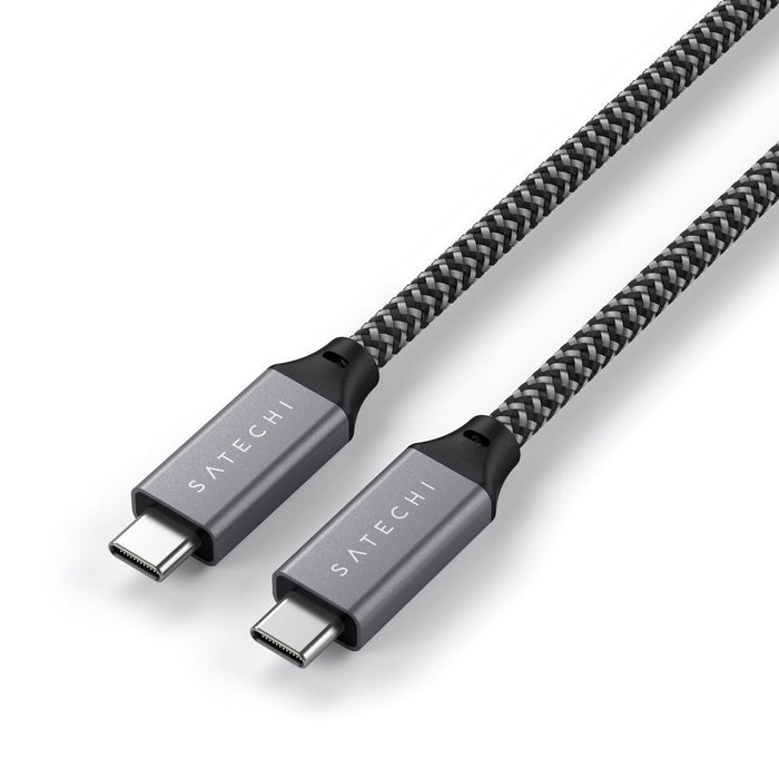 EAN 810086360246 - Satechi ST-U4C25M cable USB USB4 Gen 3x2 0,25 m USB C 40 Gbit/s Negro, Gris imagen 3