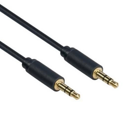 EAN 5705585310043 - Mercodan 153211050 cable de audio 5 m 3,5mm Negro imagen 1