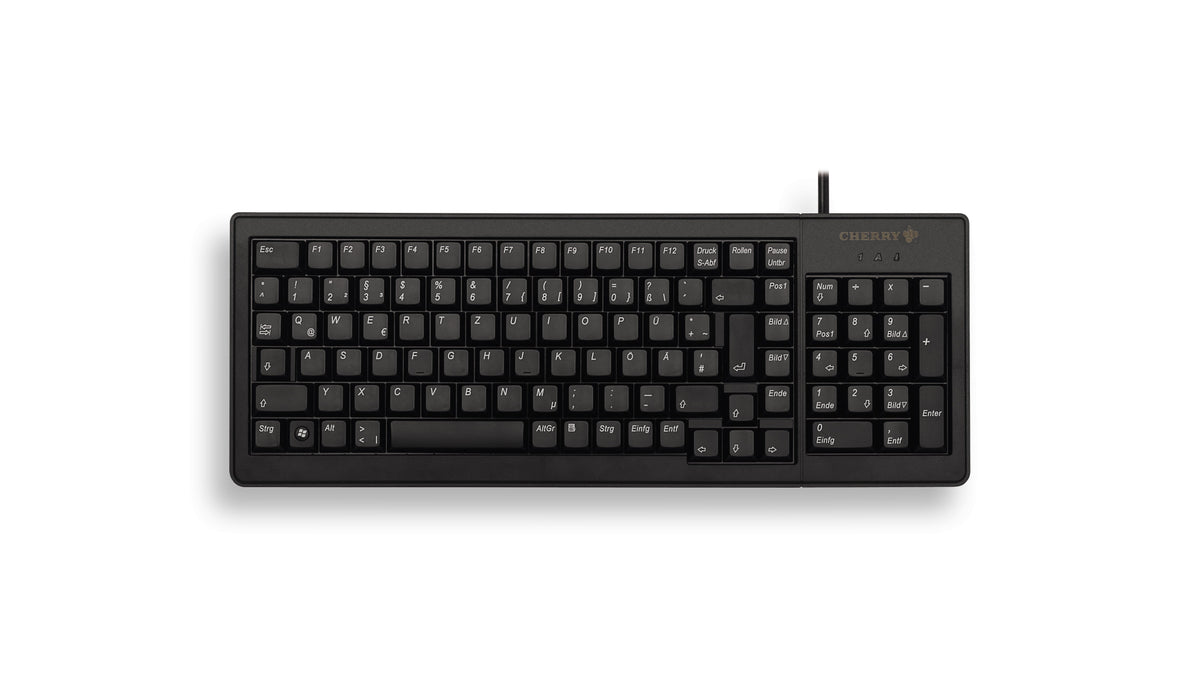 EAN 4025112072246 - CHERRY XS G84-5200 teclado Oficina USB + PS/2 AZERTY Francés Negro imagen 1