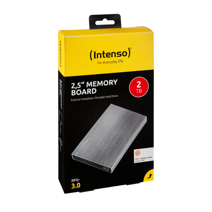 EAN 4034303030514 - Intenso 6028680 disco duro externo 2 TB 5400 RPM 2.5" Micro-USB B Antracita imagen 2