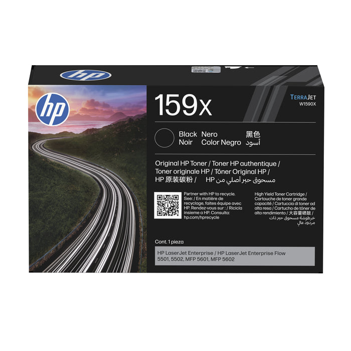 EAN 0196337290020 - HP 159X Black Original LaserJet Toner Cartridge cartucho de tóner 1 pieza(s) imagen 1