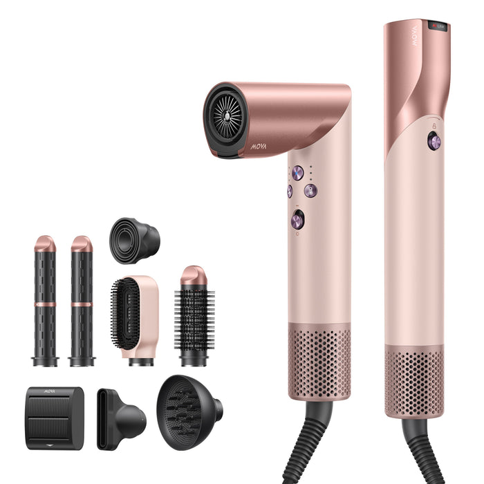 EAN 6977728947891 - MOVA Master 10 Kit de peluquería Airflow Rosa 1600 W 2,8 m imagen 1