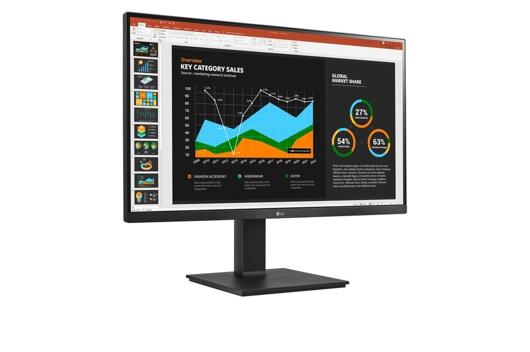 EAN 8806091856326 - LG 27BQ75QB-B pantalla para PC 68,6 cm (27") 2560 x 1440 Pixeles Quad HD LCD Negro imagen 3