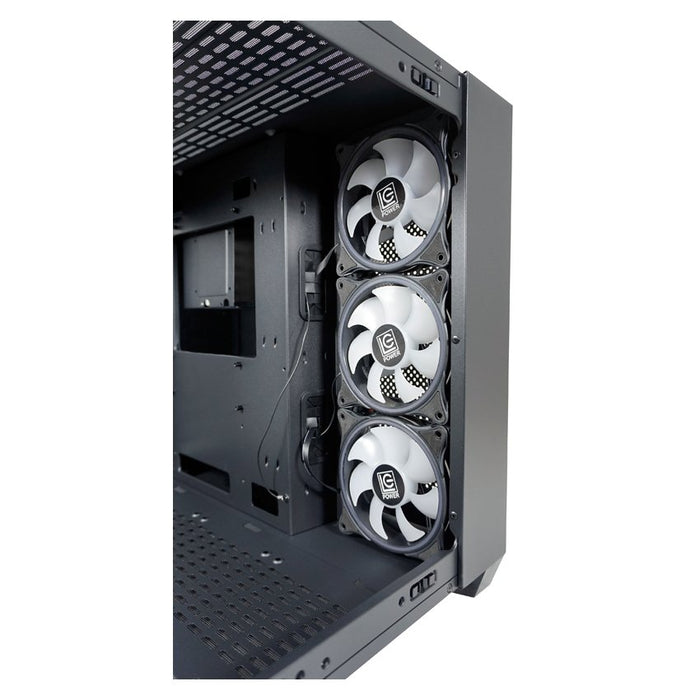 EAN 4262443280135 - LC-Power 809B Midi Tower Negro imagen 2