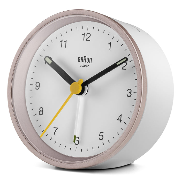 EAN 4007218671035 - Braun BC12 Reloj despertador analógico Rosa, Blanco imagen 4