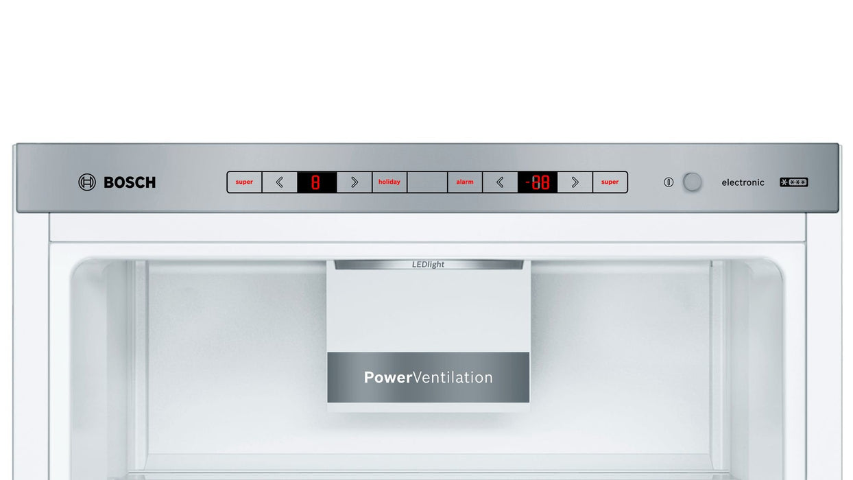 EAN 4242005196388 - Bosch Serie 6 KGE36AICA nevera y congelador Independiente 308 L Acero inoxidable imagen 4