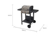 EAN 4011689585951 - Unold 58595 Barbecue Grill-Wagen BUDDY Barbacoa Carro Eléctrico Negro, Acero inoxidable 2600 W imagen 15