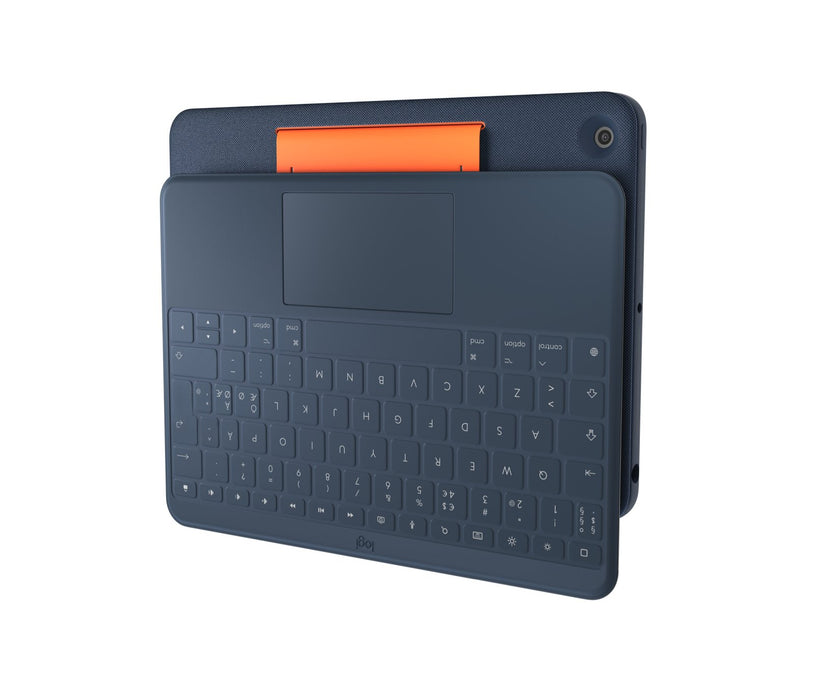 EAN 5099206097407 - Logitech 920-010366 teclado para móvil QWERTY Nórdico Smart Connector Azul imagen 4