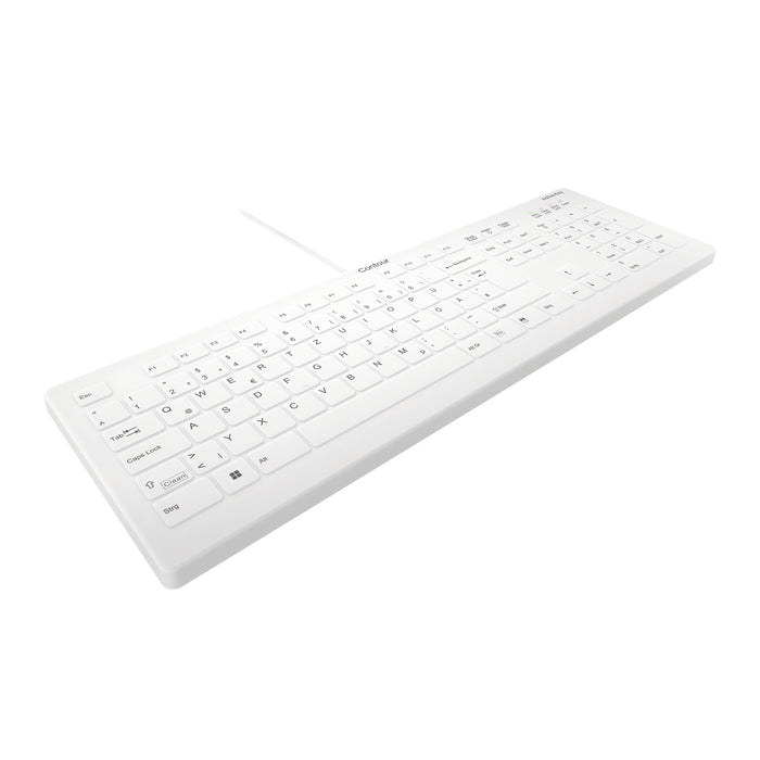 EAN 7061112753645 - Contour Design Active Key AK-C8112 teclado Médico USB QWERTZ Alemán Blanco imagen 2