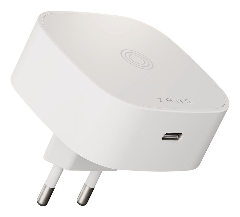 EAN 8720618634528 - ZENS ZESC18W/00 cargador de dispositivo móvil Auriculares, Smartphone, Universal Blanco Corriente alterna imagen 1