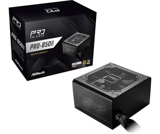 EAN 4711581491441 - Asrock PRO-850G unidad de fuente de alimentación 850 W 24-pin ATX ATX Negro imagen 1
