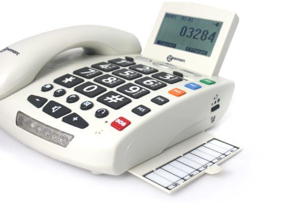 EAN 3521350007947 - Geemarc Telecom Serenities Teléfono DECT/analógico Identificador de llamadas Blanco imagen 4