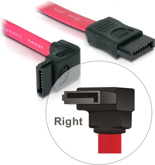 EAN 4043619842230 - DeLOCK SATA Cable - 0.5m cable de SATA 0,5 m Rojo imagen 1