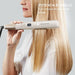 EAN 3121040091173 - Rowenta SF4633F0 Utensilio de peinado Plancha de pelo Caliente Blanco imagen 3