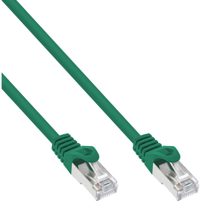 EAN 4043718007943 - InLine 72500G cable de red Verde 10 m Cat5e SF/UTP (S-FTP) imagen 1