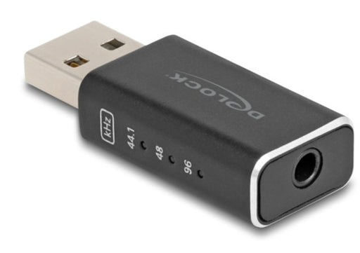 EAN 4043619680016 - DeLOCK 68001 cambiador de género para cable USB 2.0 Type-A 3.5 mm 4 pin Negro imagen 1