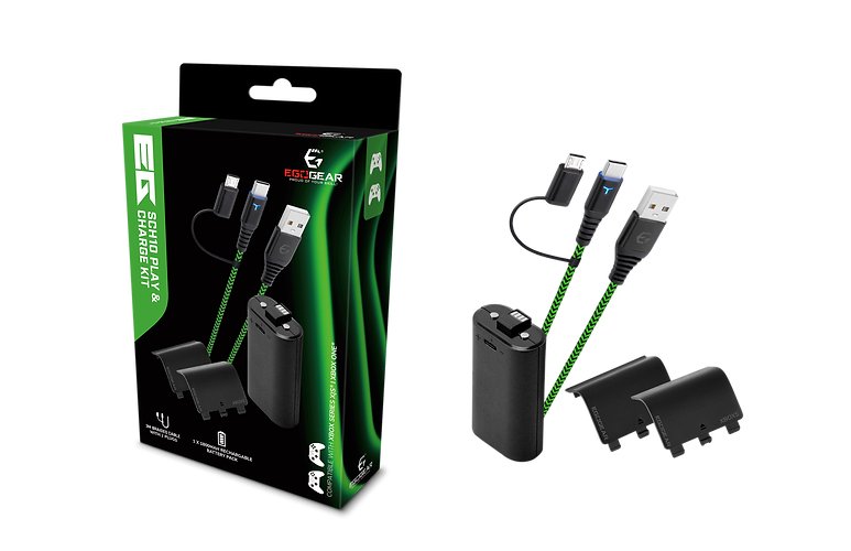 EAN 5425025591800 - EgoGear SCH10-XX-GN cable USB 3 m USB A USB C Negro, Verde imagen 6