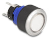 EAN 4043619220465 - DeLOCK 22046 interruptor eléctrico Interruptor pulsador Negro, Azul, Plata, Blanco imagen 1