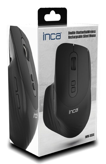 EAN 8681949015908 - Inca IWM-553S ratón Hogar mano derecha Bluetooth Blue LED 1600 DPI imagen 4
