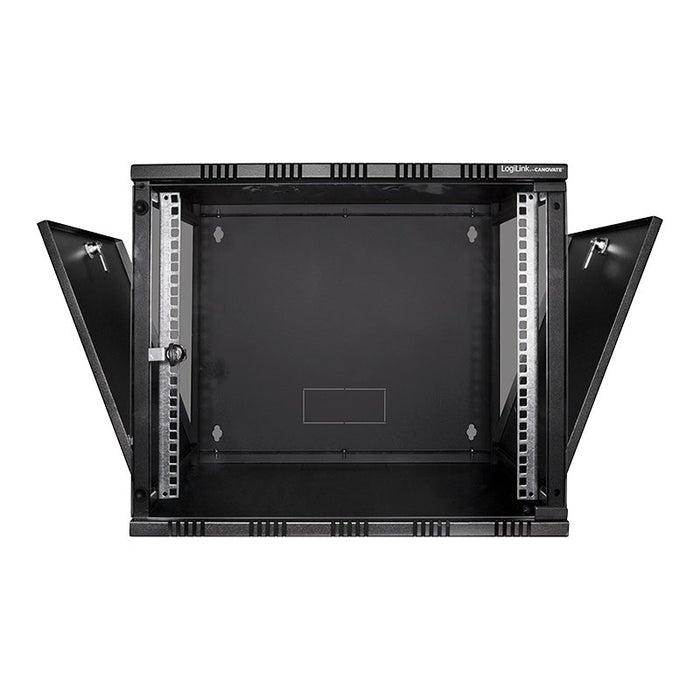 EAN 8698800003721 - LogiLink W06B54B armario rack 6U Bastidor de pared Negro imagen 3