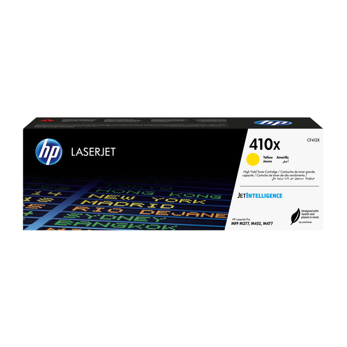 EAN 0888793807569 - HP 410X High Yield Yellow Original LaserJet Toner Cartridge cartucho de tóner 1 pieza(s) imagen 1