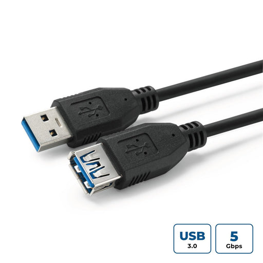 EAN 5711045298035 - Microconnect USB3.0AAF3B cable USB USB 3.2 Gen 1 (3.1 Gen 1) 3 m USB A Negro imagen 1
