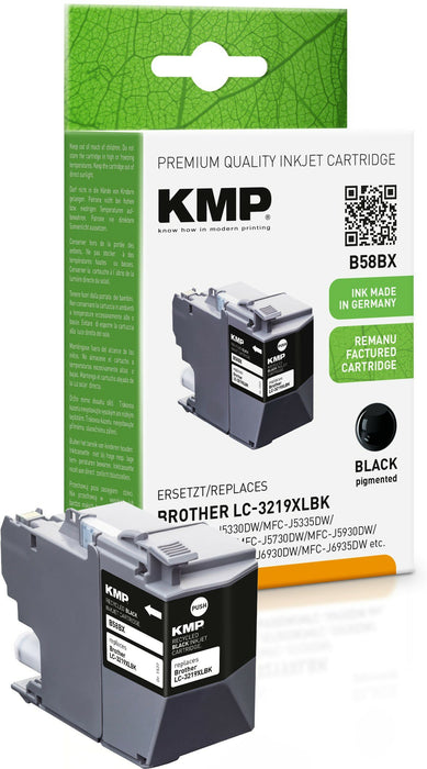 EAN 4011324370287 - KMP 1537,4001 cartucho de tinta 1 pieza(s) Compatible Alto rendimiento (XL) Negro imagen 1