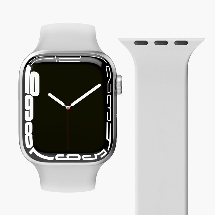 EAN 4255591501283 - Vonmählen Solo Loop Correa Gris claro Silicona imagen 3