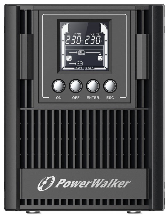 EAN 4260074982480 - PowerWalker VFI 1000 AT FR sistema de alimentación ininterrumpida (UPS) Doble conversión (en línea) 1 kVA imagen 1
