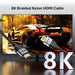 EAN 4894160058270 - UNITEK 8K Braided Nylon 1M cable HDMI HDMI tipo A (Estándar) Gris imagen 5