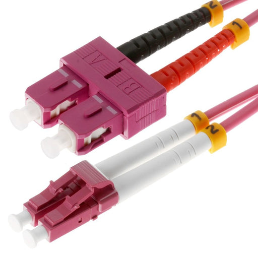 EAN 4005938157556 - Helos 2m OM4 LC/SC Cable de fibra óptica e InfiniBand Violeta imagen 1