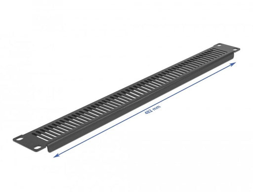 EAN 4043619666706 - DeLOCK 66670 accesorio de bastidor Panel ciego de relleno para rack con ventilación y bisagras (2U) imagen 2