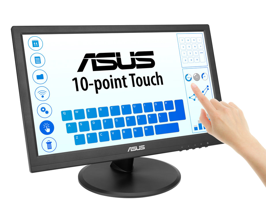 EAN 0197105406087 - ASUS Touch VT169HE pantalla para PC 39,6 cm (15.6") 1920 x 1080 Pixeles Full HD LED Pantalla táctil Mesa  imagen 7