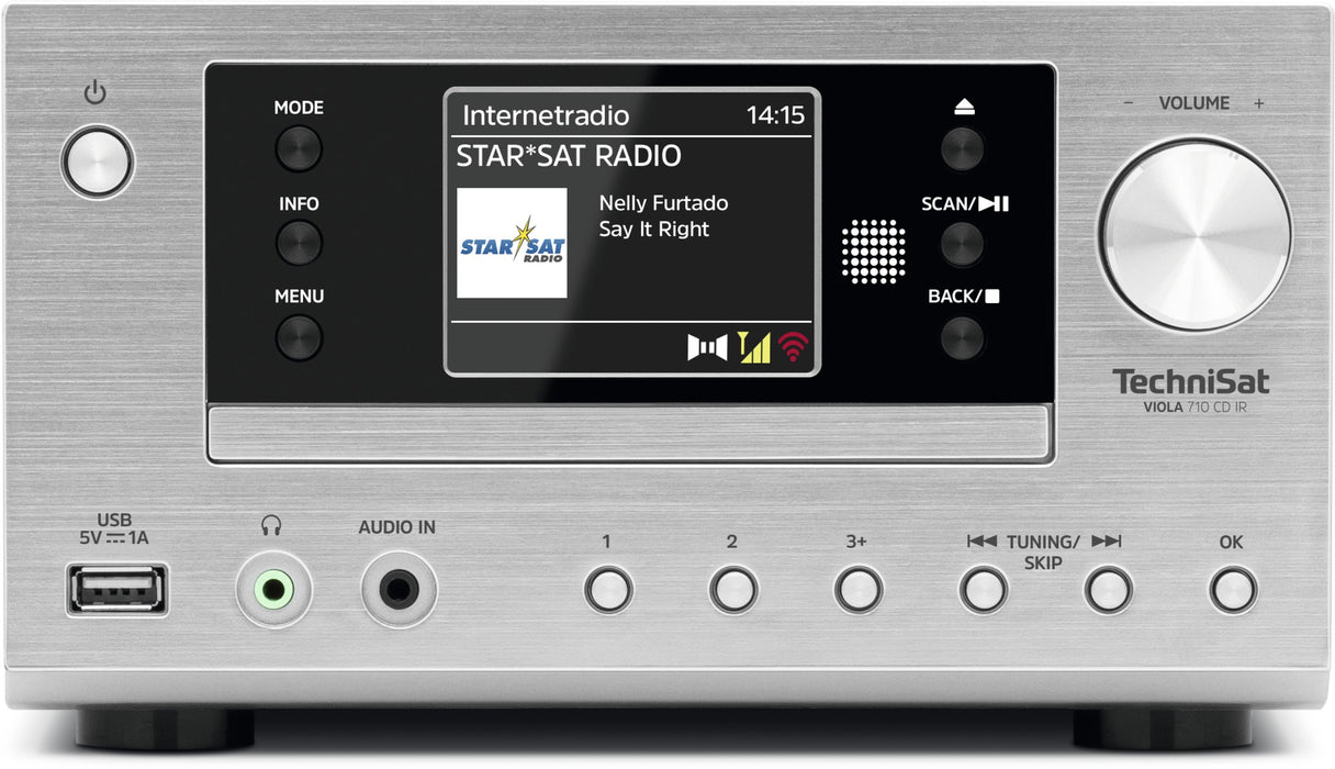 EAN 4019588029378 - TechniSat Viola 710 CD IR Internet Analógico y digital Plata imagen 4